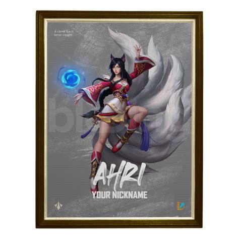 aanix ahri|[Pics] Ahri poster 4k 